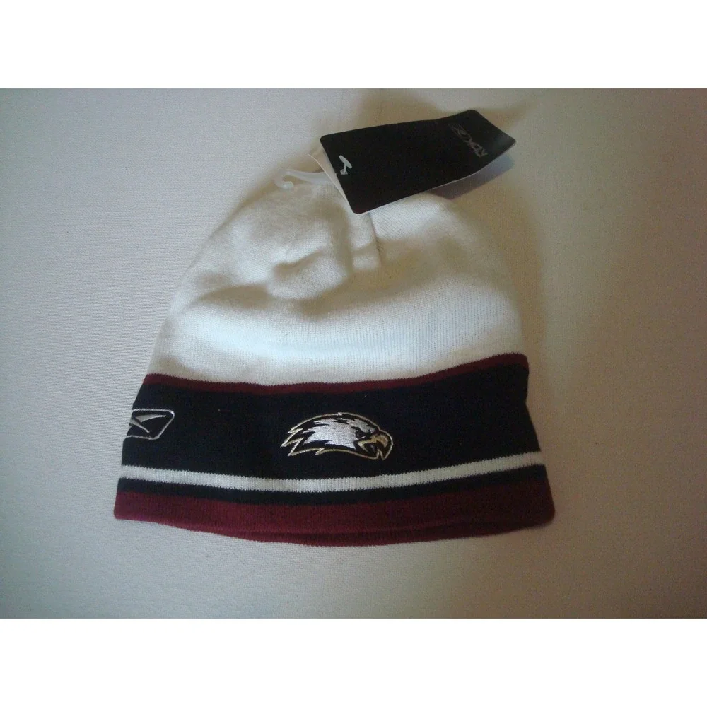 BOSTON COLLEGE BEANIE KNIT TOBOGGAN WINTER SKI HAT CAP VINTAGE R2